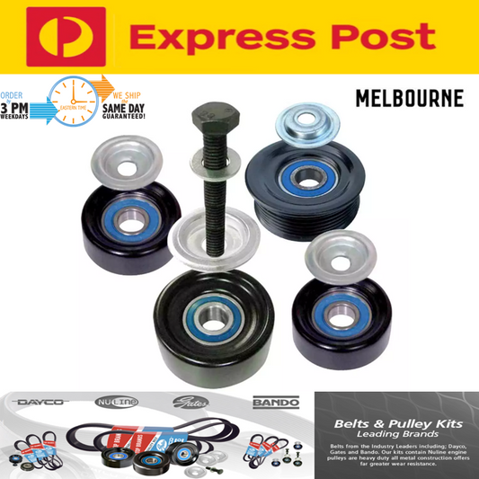 Nuline Pulley Kit for Holden Commodore VT VX VY VZ VE 5.7L 6L GEN3 LS1 LS2 97-13