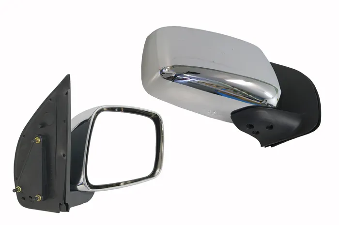 Door Mirror Right Chrome +Led Blinker Electric For Nissan Navara D40 2005-2015