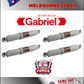 F100 F150 4X4 QUAD FRONT SHOCKS NEW GABRIEL SUITS F100 F150 BRONCO 410