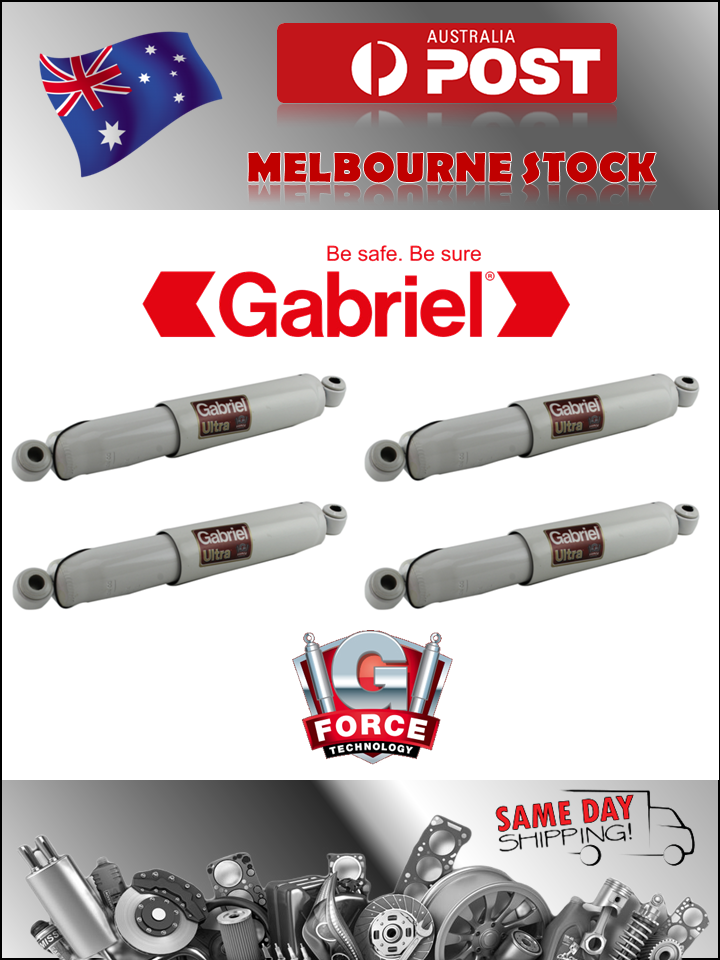F100 F150 4X4 QUAD FRONT SHOCKS NEW GABRIEL SUITS F100 F150 BRONCO 410