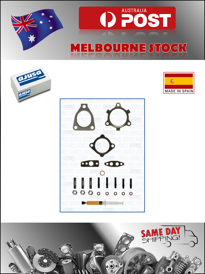 Turbo Stud & Gasket Fitting Kit For Hilux Hiace Landcruiser Prado 1KDFTV 3.0L