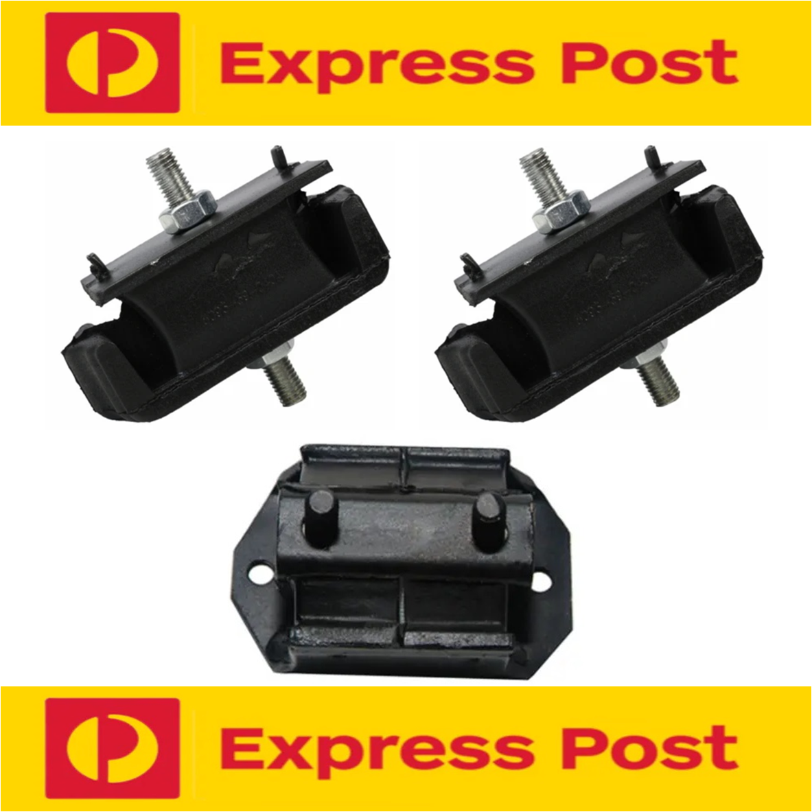 Engine & Gearbox Mount SET KIT Ford Courier Mazda Bravo B2600 2.6P G6 (99-06)