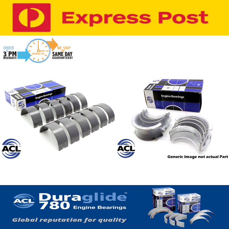 ACL CONROD & MAIN BEARING STD FOR FORD 260 289 302 WINDSOR V8 FALCON MUSTANG