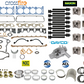 Full Engine Rebuild Kit Holden Commodore VN VP VR VS VT 5.0L 304 V8 91-5/99