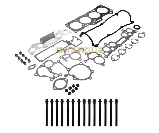 VRS Head Gasket Set/Kit+Head Bolts For MAZDA B2200 2.2L F2 CARB 3/88 - 2/93
