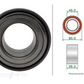 FAG Rear Wheel Bearing for Nissan Navara D23 YS23DDT 2.3L 15-20 Diesel