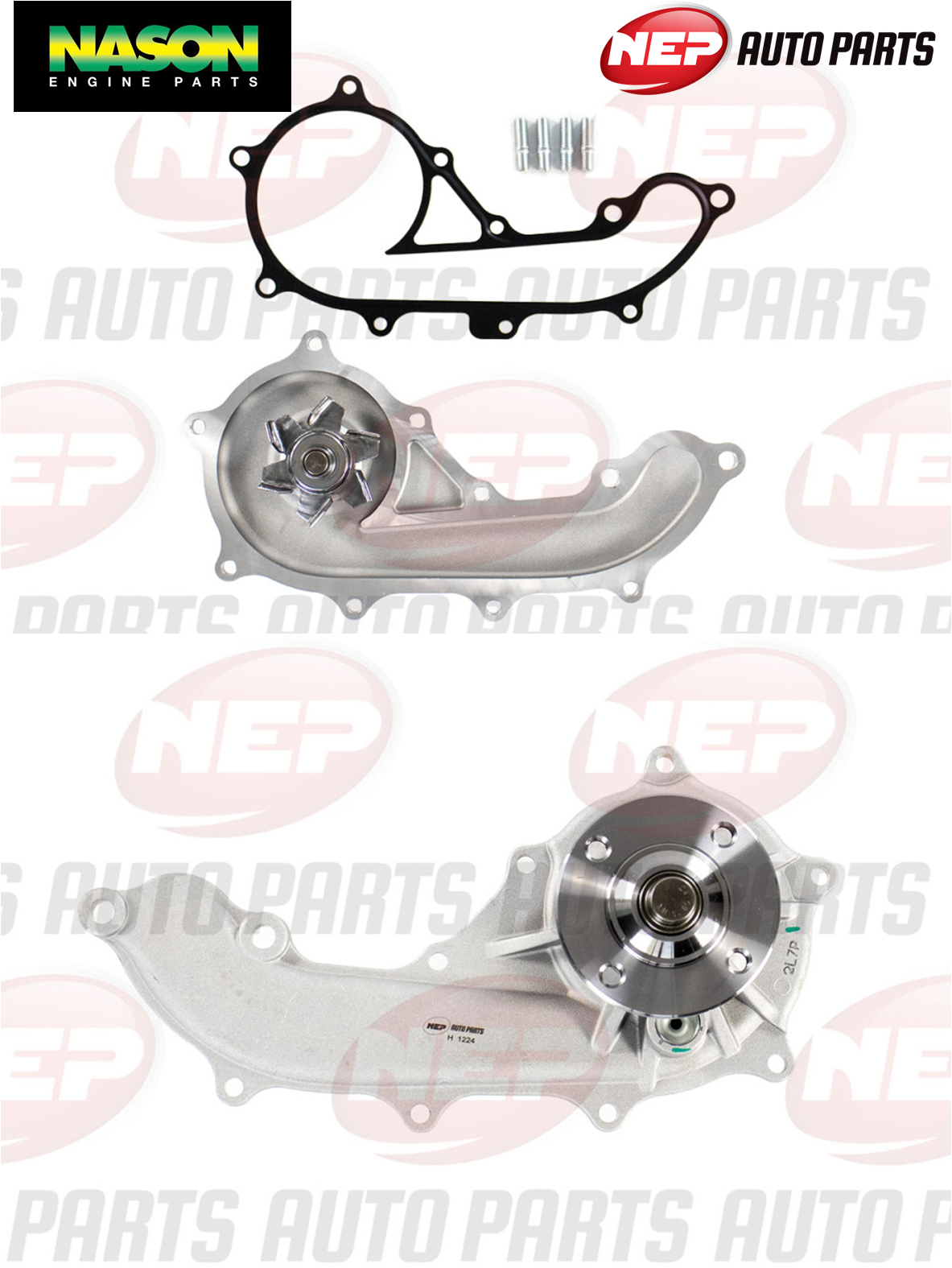 NEP Water Pump for Hilux RZN147 RZN149 RZN154 RZN169 RZN174 97-05 3RZ-FE 2.7L