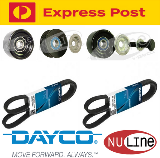 METAL PULLEY UPGRADE KIT & BELTS for HOLDEN COMMODORE VE 6 Litre V8 GEN IV