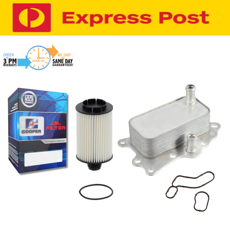 Oil Cooler & Gasket & Filter Kit for Holden Captiva CG 2.2L Diesel Z22D1 2011-On