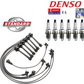 IGNITION LEADS & PLUGS - for Toyota Landcruiser 80 series FZJ75 FZJ80 4.5L 1FZFE