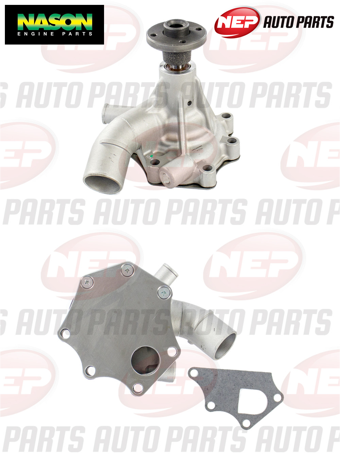 NEP WATER PUMP & GASKET for TOYOTA 2F LANDCRUISER FJ40 FJ45 75-80 W/O Fan Clutch
