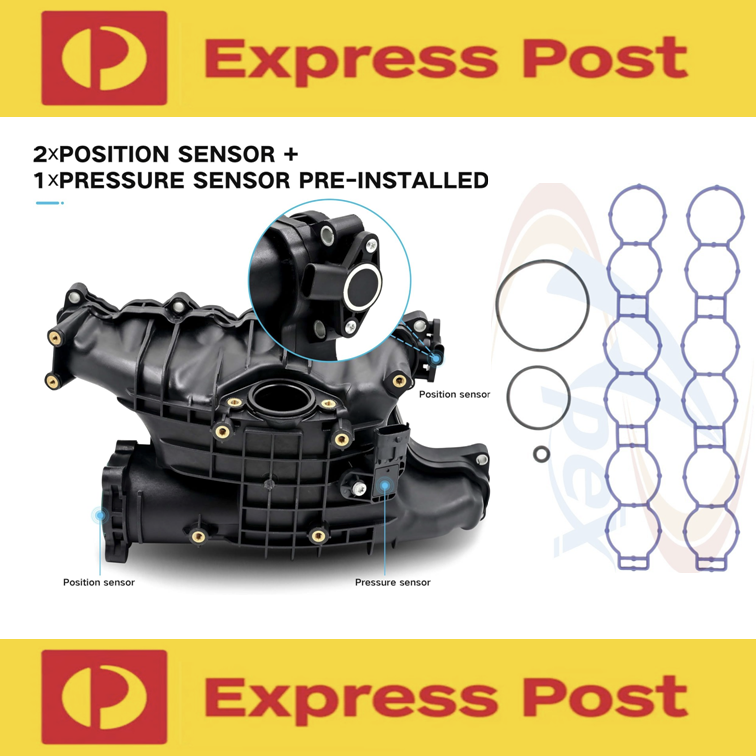 1x Engine Intake Manifold fits Jeep Grand Cherokee 3.0L V6 Diesel 2013-2020