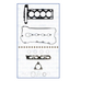 AJUSA VRS Head Gasket Set for Holden Captiva CG 2.4L LE9 12-19