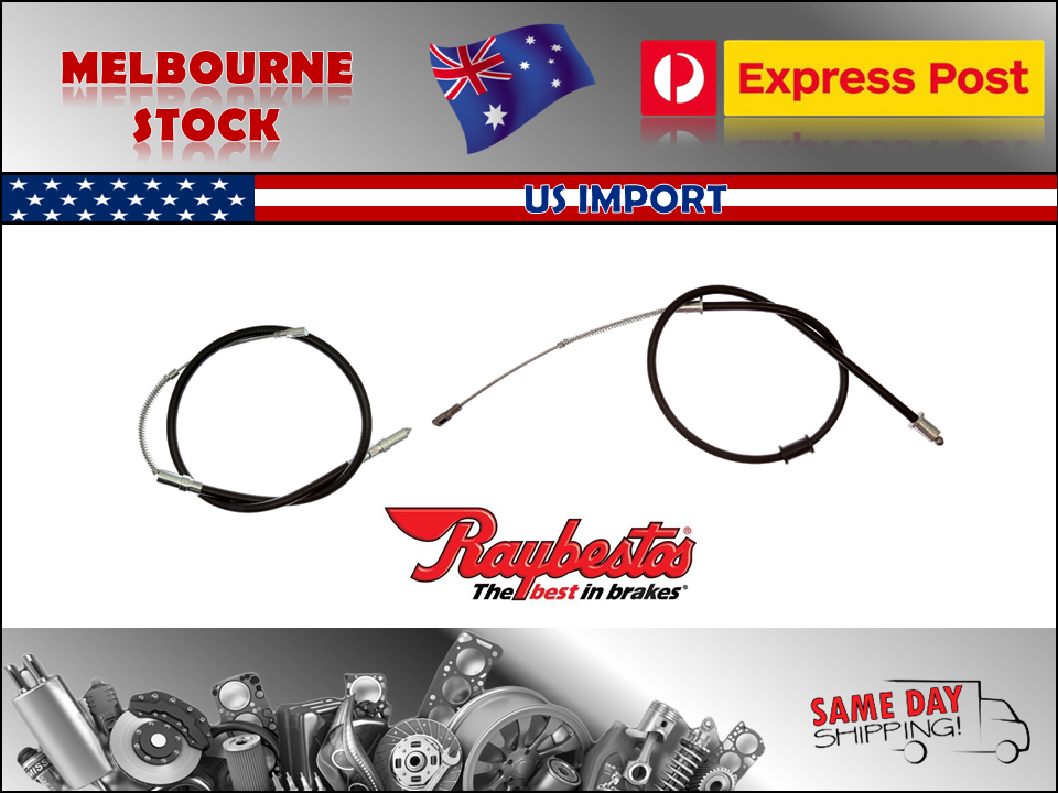 Raybestos Rear HandBrake Cable Holden Commodore Statesman Monaro VT VX VY VZ