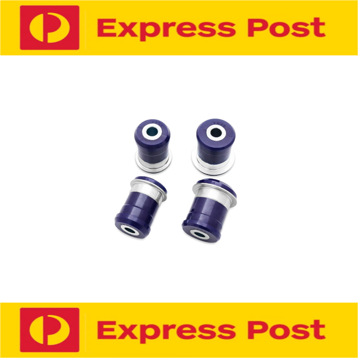 FRONT CONTROL ARM LOWER INNER FRONT & REAR BUSH KIT MITSUBISHI PAJERO NM NP