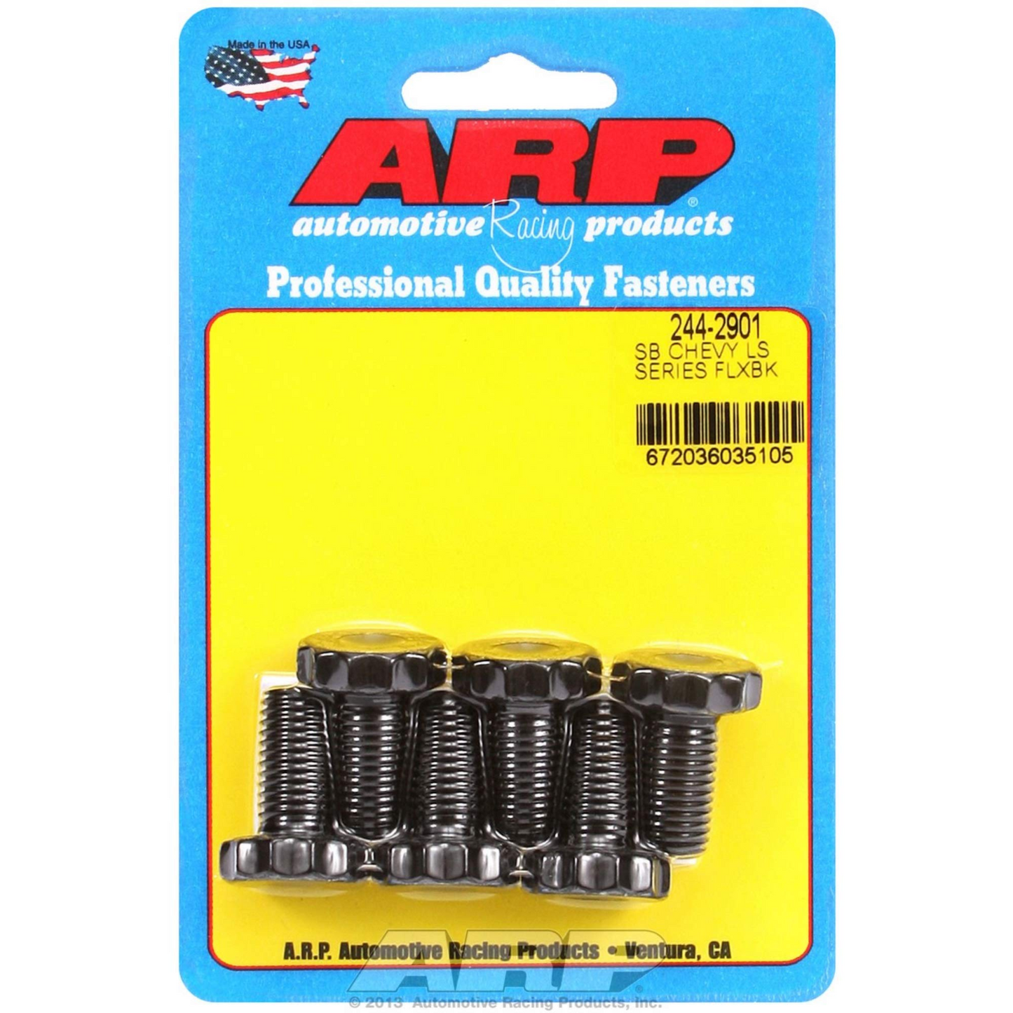 ARP LS Flexplate Bolts Fits LS LS1 LS2 LS3 L98 LY6 244-2901