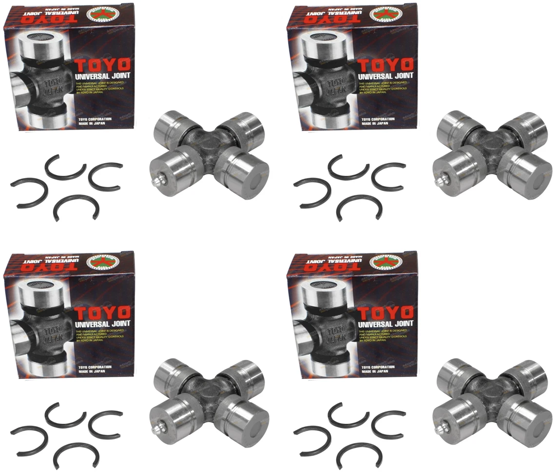 Front+ Rear Universal Uni Joint Kit Set of 4 for Patrol GQ Y60 GU Y61 TD42 TB45E