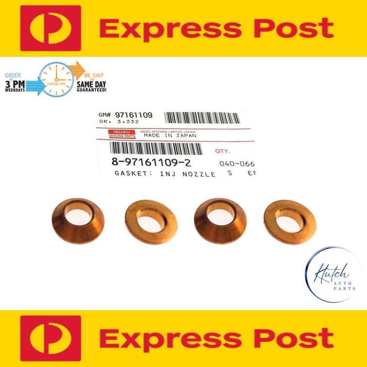 Genuine Holden Jackaroo Monterey 4JX1 3.0L Turbo Diesel Injector Copper Washer