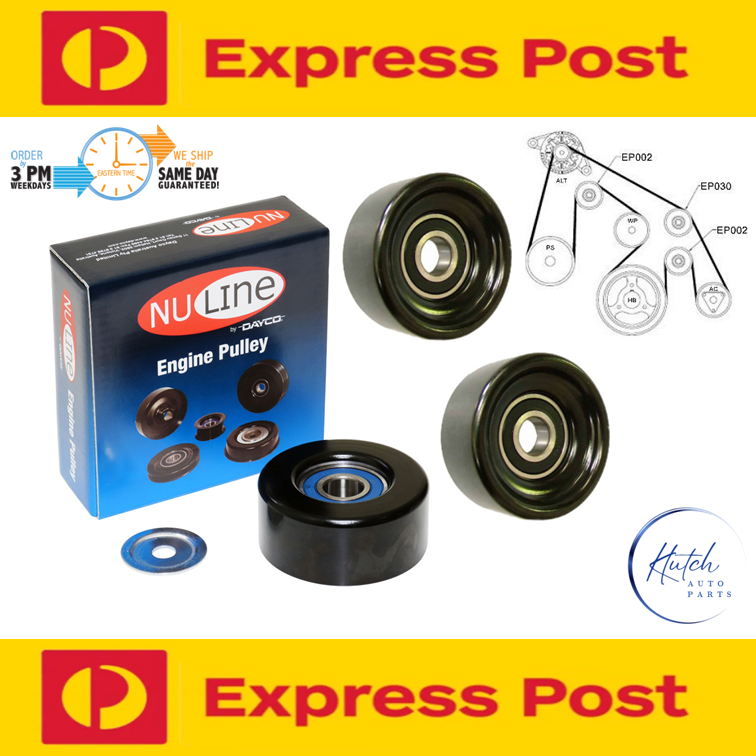 Dayco Nuline VT VX VY V6 Commodore Pulley Upgrade Kit Suit Ecotec Aspirated Only