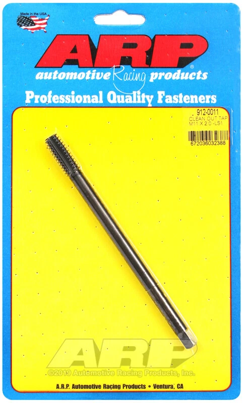 ARP Thread Chaser Cleaning Taps M11 x 2" Holden LS1 LS2 LS3 V8 Head Bolts