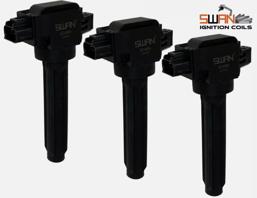 3-Pack SWAN Ignition Coil for Mitsubishi Mirage ES LS Sport 2013-ON 1.0L 1.2L