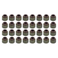 VALVE STEM SEAL X32 FOR TOYOTA 1VD-FTV 4.5L V8 LANDCRUISER VDJ76 VDJ78 VDJ79