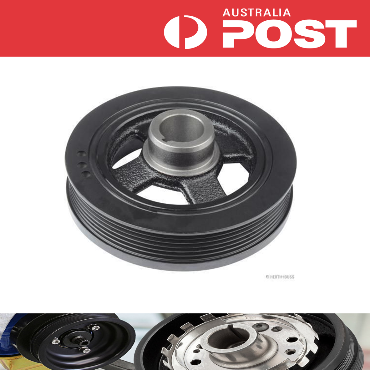 HARMONIC BALANCER MITSUBISHI ASX XA LANCER CJ OUTLANDER ZG ZH 4B