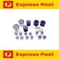 SUPERPRO FRONT AND REAR ALIGNMENT BUSH KIT FOR MAZDA 3 BK BL 2003-2013 INC MPS
