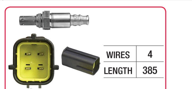 Oxygen/O2 Sensor Pre-Cat for Nissan Murano Z51 3.5L VQ35DE 08-11