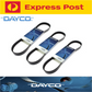 Dayco A/C & Alternator Drive Belt Kit for Isuzu D-Max TFR TFS 3.0L 08-12