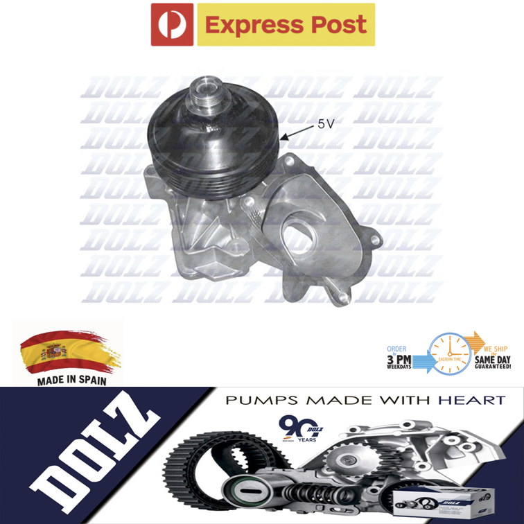 DOLZ Water Pump for BMW 530D E39 2.9L M57D30 1998-2003