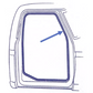 Ford F100 F250 F350 Door Window Seal Bailey Channel Weather Strip Full Set 74-80