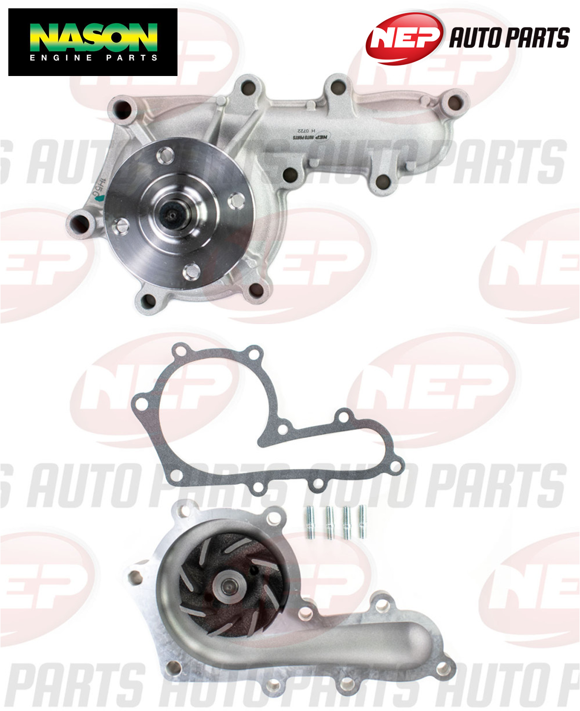 NEP Water Pump for Landcruiser HZJ75 4.2L 1HZ Diesel Engine 70 75 Series 90-98