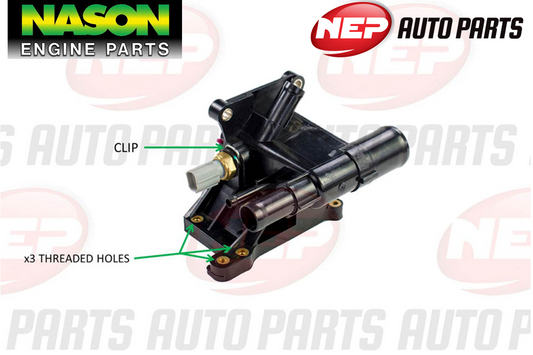 Thermostat Housing Plastic For FORD FIESTA FOCUS MONDEO VOLVO C30 S40 V50