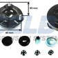 SELBY Shock/Strut Mount - Front for Ford Ranger PX P4AT 2.2L 2015-07/2018