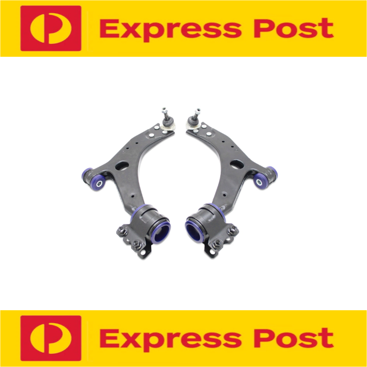 SUPERPRO FRONT CONTROL ARM LOWER ASSEMBLY KIT FOR FORD FOCUS MK2 LS LT LV 05-06