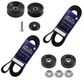 Belt Idler & Pulley Kit for Commodore VT VX VU VY VZ V8 LS1 LS2 GEN3 5.7 6.0L