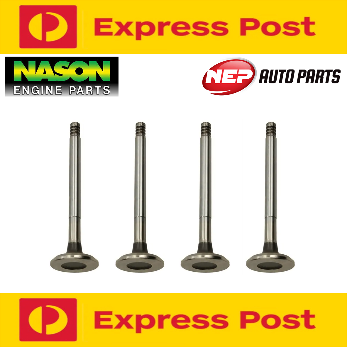 4 x Nason Inlet Valves fits Suzuki F8A Carry ST90
