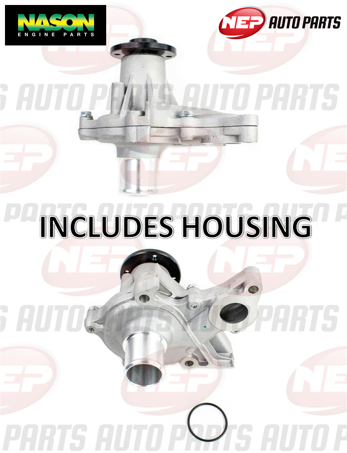 NEP  Water Pump for Nova LF LG 1992-1996 4cyl 7A-FE 1.8ltr Petrol EFI 16v DOHC