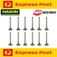 12 x Nason Exhaust Valves fits Mitsubishi 6G74 Magna TH TJ TL TW Pajero NL NM Tr