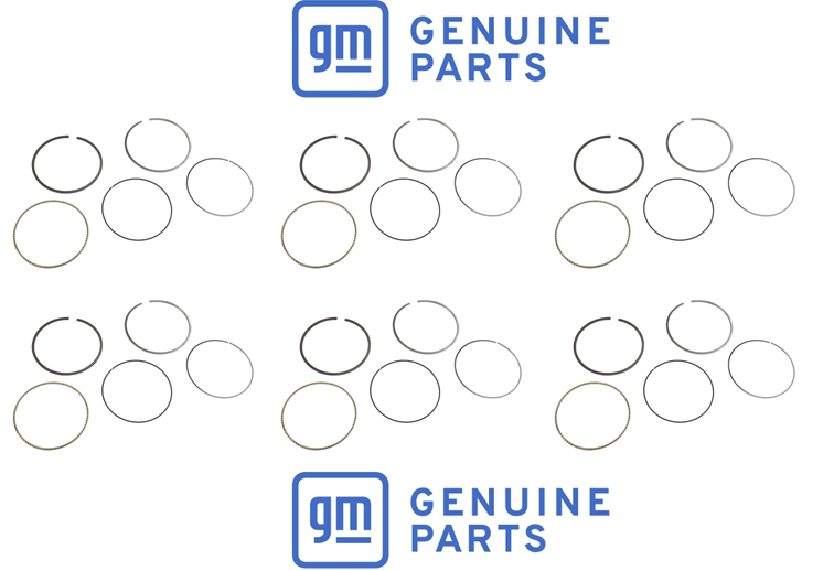 Piston Ring Set Kit for Holden 3.6L One Tonner VZ 2004-2006 LE0 3.6