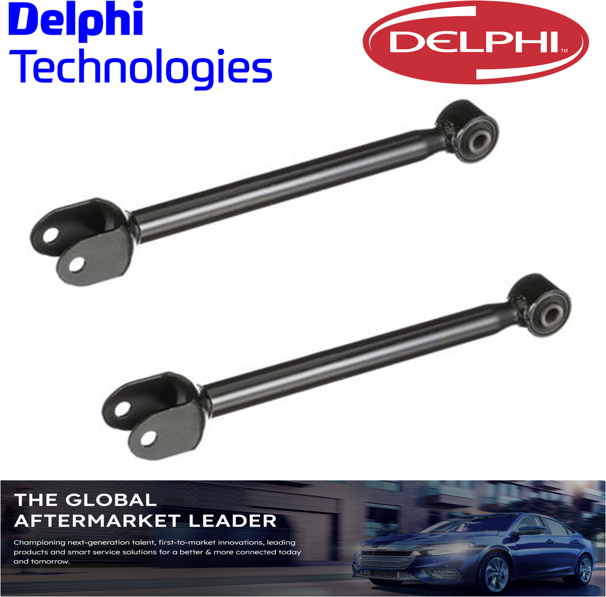 DELPHI 2x Rear Lower Control Arm for Lexus IS250 IS350 2006-2013 IS300 GS350