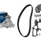 Timing Belt Kit + Hyd Auto Tensioner + Water Pump For Hilux KUN16 KUN26 1KDFTV