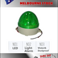 Strobe Light 240V Green Emergency Warning 75mm-80mm 70fpm Hard Wired SYF75D IP44