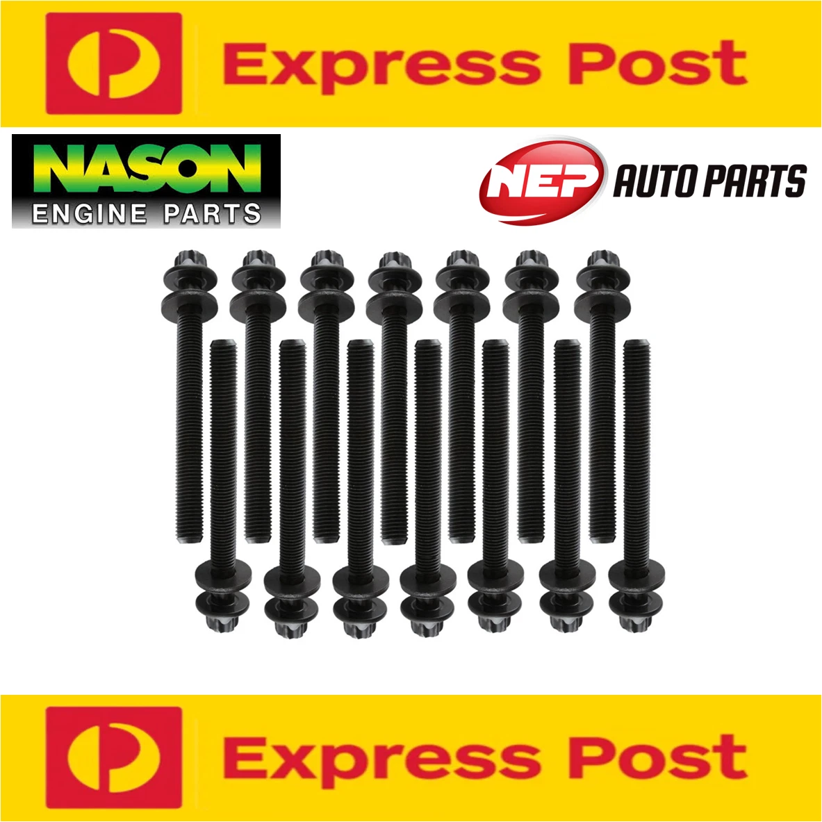 Nason Head bolt set fits Mitsubishi 6G72 Magna TR TS Pajero NF NG NH NJ NK Trito