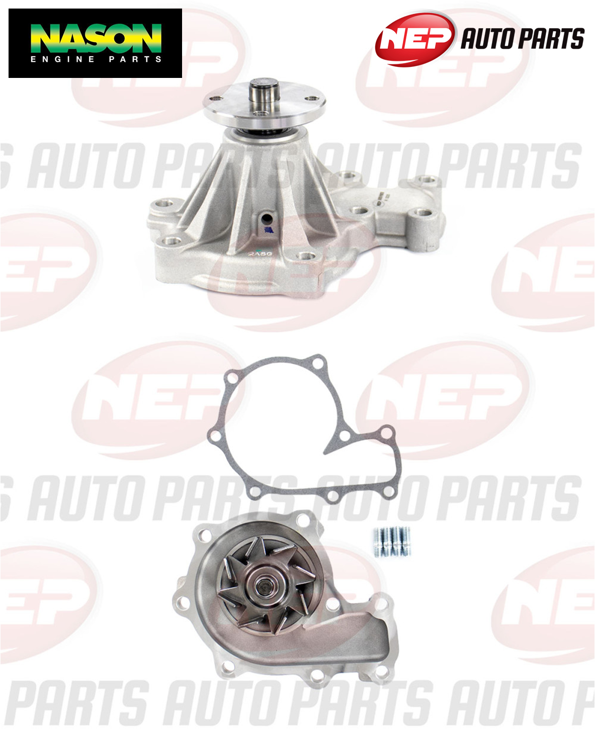 NEP Water Pump for Mazda BT50 B3000 4cyl 3.0L WEAT Turbo Diesel Engine 2006~2011