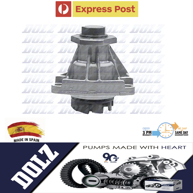 DOLZ Water Pump for Holden Calibra YE C25XE Vectra JR JS X25XE 2.5L Engines