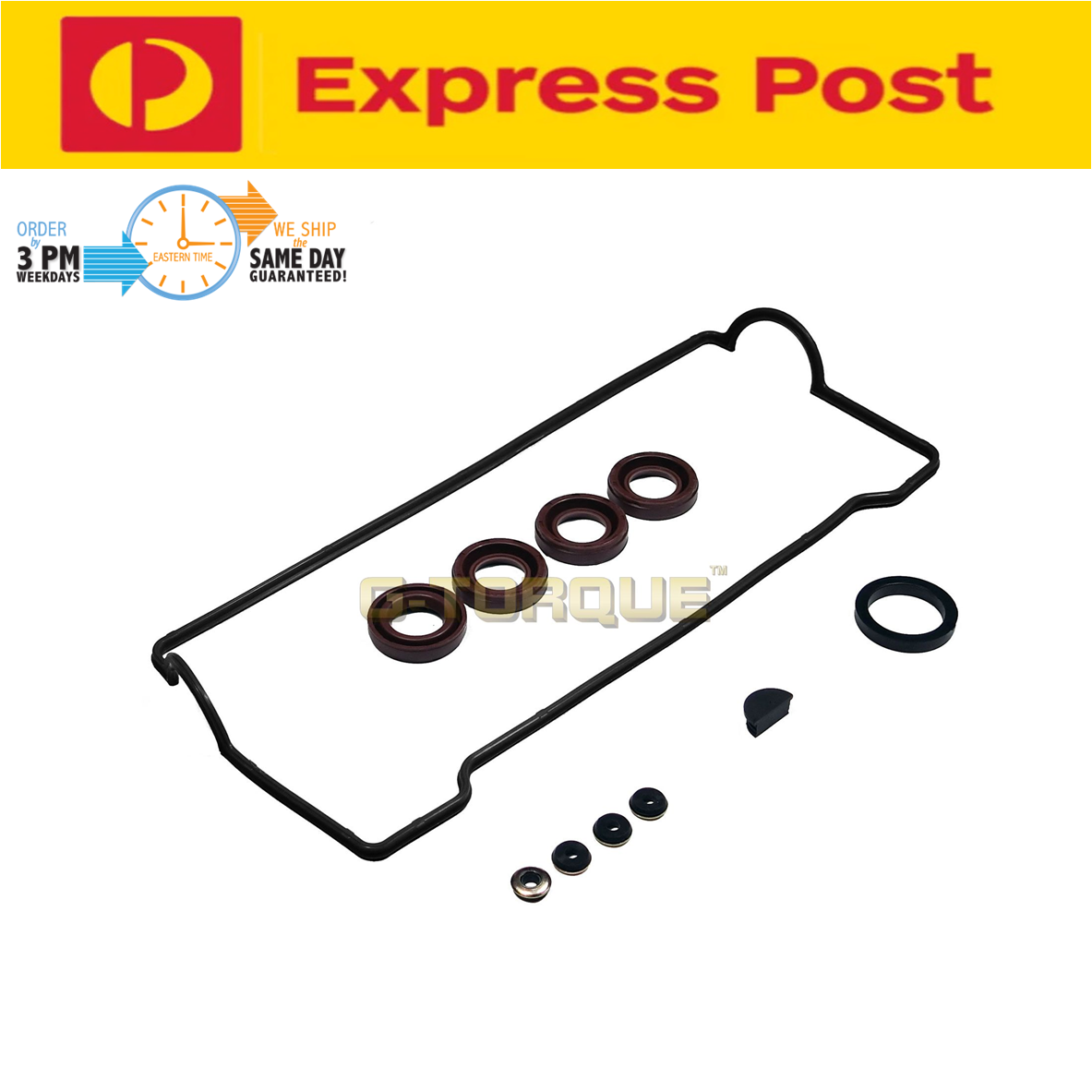 VALVE TAPPET ROCKER COVER GASKET FOR TOYOTA SPRINTER AE102 1.8L 7AFE 5/94-11/96