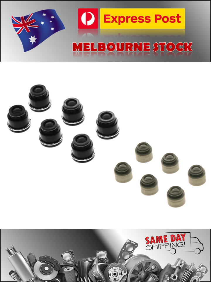VALVE STEM SEALS 6CYL RB30E & RB30ET TURBO 3.0L [HOLDEN VL COMMODORE/BT1] 86-88