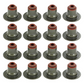 VALVE STEM SEAL X16 FOR HYUNDAI D4FB 16V 1.6L i30 Accent KIA Soul Cerato